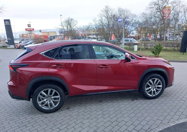 Lexus NX cena 119900 przebieg: 38537, rok produkcji 2016 z Szczecin małe 596